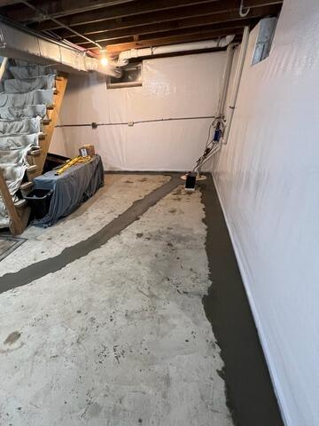 Basement Water Leak Repair in North Saint Paul, MN - After Photo