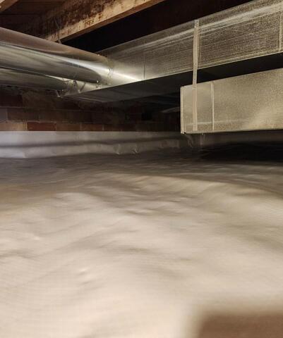 Musty Crawl Space in Clermont, IA, Repaired - After Photo