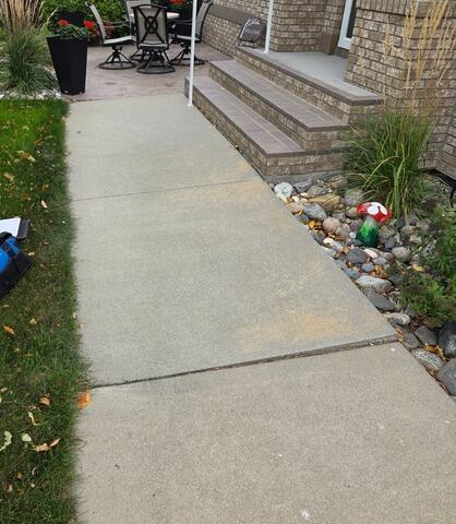 Sinking Concrete Repair in West Fargo, ND