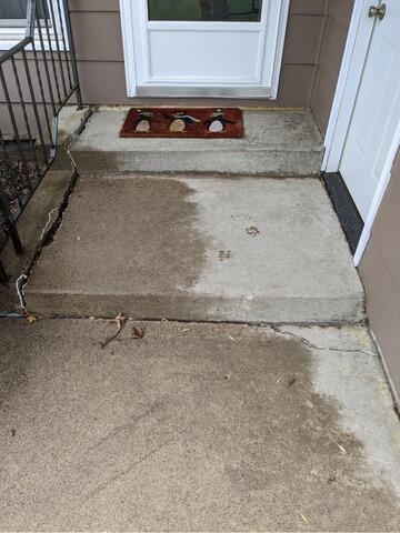 Uneven Walkway Repair in Eau Claire, WI