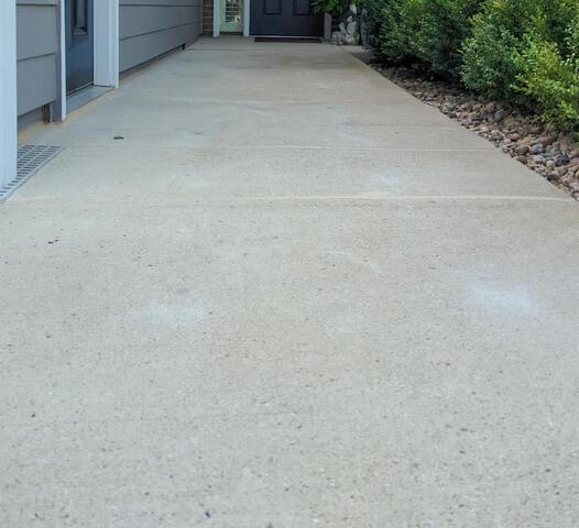 Sinking Walkway Repair in Clear Lake, IA - After Photo