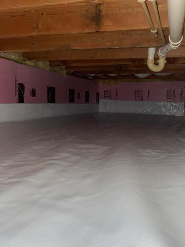 Crawl Space Before and After in Lime Springs, IA - After Photo