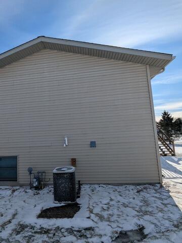 Mitigated High Radon Levels in Star Prairie, WI - Before Photo