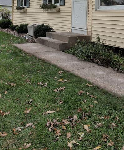 Walkway Lifting with PolyLevel in La Crosse, WI