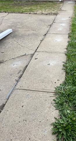 Moorhead, MN, Sinking Walkway Lifted - After Photo