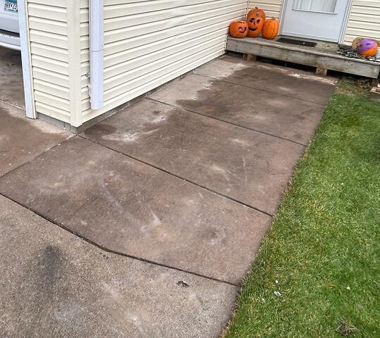 Sinking Walkway Lifted with PolyLevel in Isanti, MN - After Photo