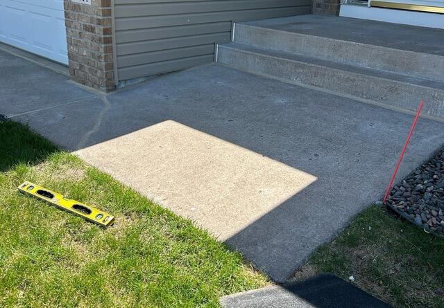 Sinking Concrete Repair in Hugo, MN - After Photo
