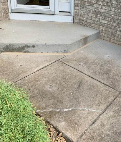 Uneven Stoop Lifted in Apple Valley, MN - After Photo