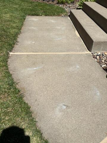 Sinking Sidewalk Repair in Edina, MN - After Photo