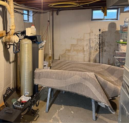 Basement Water Control in Eau Claire, WI - Before Photo