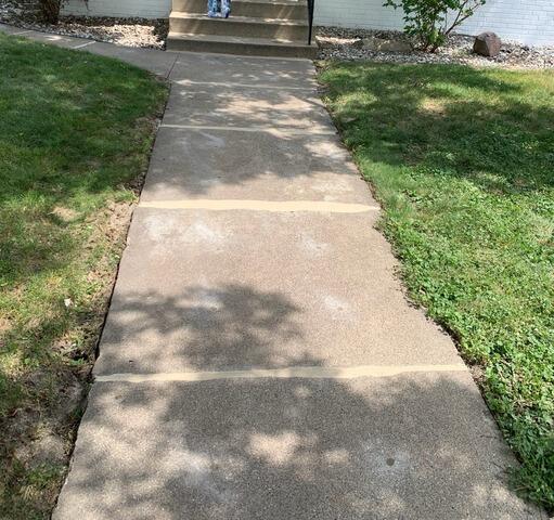Trip Hazards Eliminated in St Louis Park, MN - After Photo