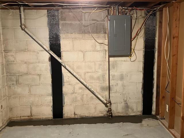 Basement Waterproofing and Foundation Repair Completed in Waukon, IA - After Photo