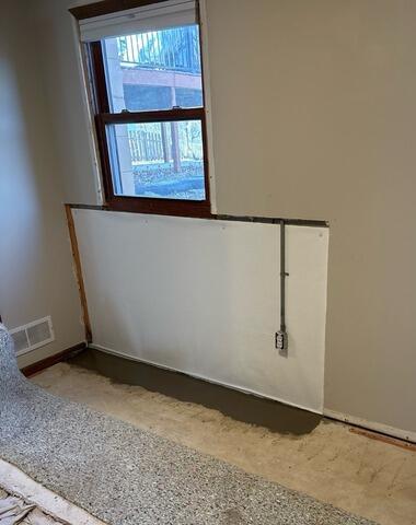 Damp Basement Floor Waterproofed in Woodbury, MN - After Photo