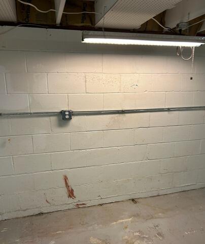 Water Leaks Waterproofed in Maple Grove, MN - Before Photo