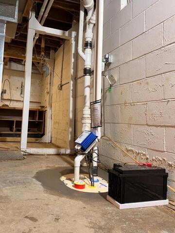 Sump Pump Replaced in Oelwein, IA - After Photo