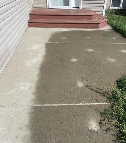 Lincoln, ND, Sunken Concrete Lifted - After Photo