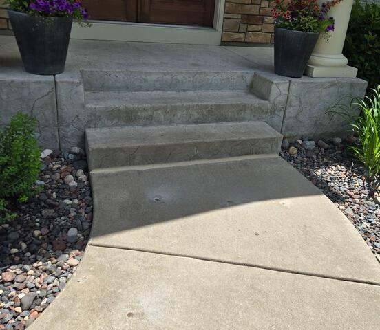 Concrete Slab Sink Repair in Maple Grove, MN - After Photo