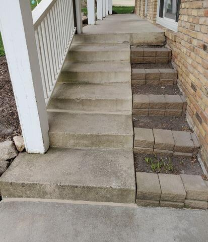 Sunken Step Leveling in Burnsville, MN - After Photo