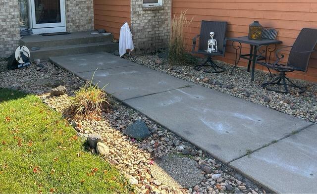 Sunken Walkway in Coon Rapids, MN, Lifted with PolyLevel - After Photo