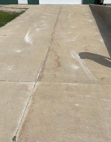 Concrete Driveway Repair in Cresco, IA - After Photo
