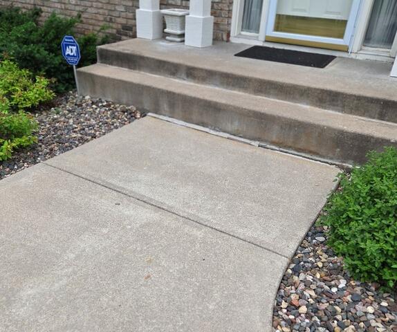 Walkway Repair in St Paul, MN - Before Photo