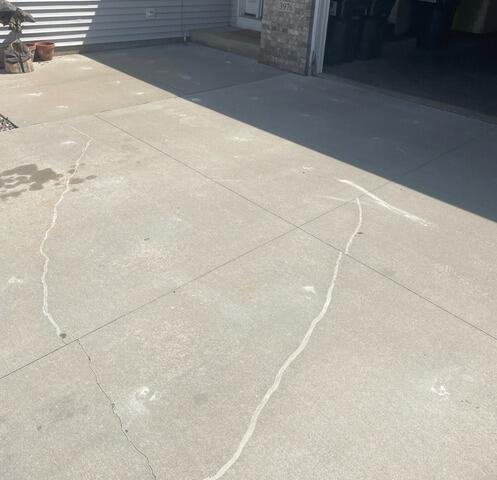 Sunken Driveway Repair in Rochester, MN - After Photo