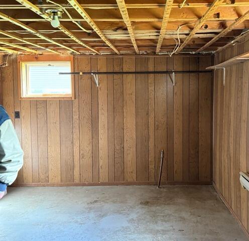 Bad Foundation Repair in Eau Claire, WI - Before Photo