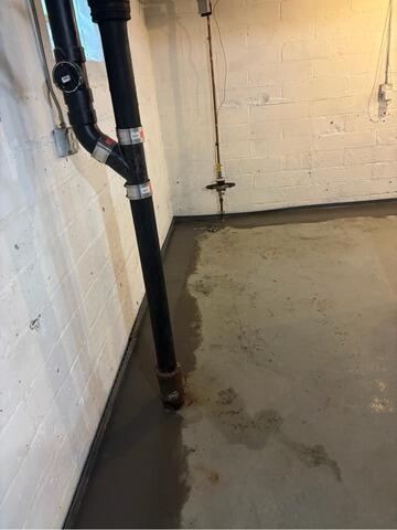 Minneapolis, MN, Wet Basement Repair - After Photo