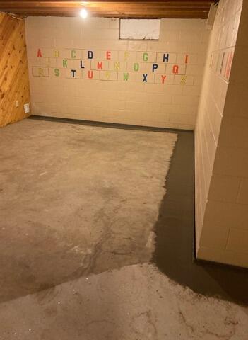 Basement Water Leak Repair in Chippewa Falls, WI - After Photo