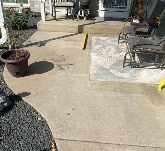 Sunken Walkway Lifted and Leveled in Minneapolis, MN