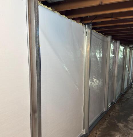 Alsen, ND, Basement Repaired and Waterproofed - After Photo