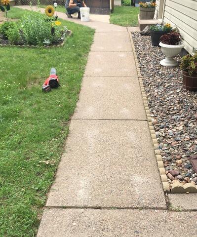 Uneven Walkway Lifting in Chippewa Falls, WI - After Photo