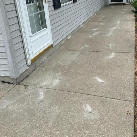Sinking Walkway Repaired in Houston, MN - After Photo