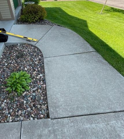 Walkway Leveling Completed in Onalaska, WI