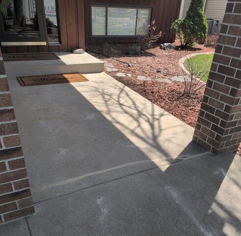 Sinking Concrete Repair in Saint Paul, MN - After Photo