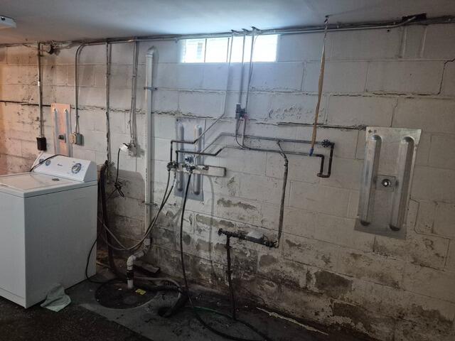 GeoLock Wall Anchor to Repair Foundation in Mankato, MN - After Photo