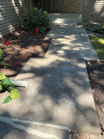 Garage Apron and Walkway Repair in St Paul, MN - After Photo