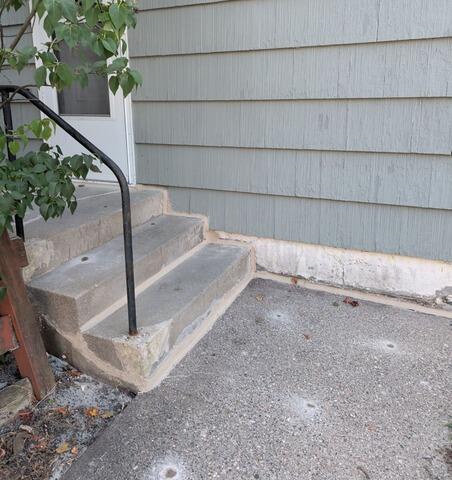 Concrete Step Leveling in Minneapolis, MN - After Photo