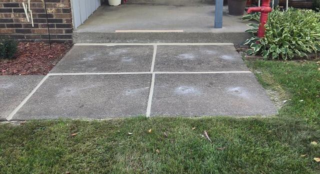 Settled Concrete Repair in Winona, MN - After Photo