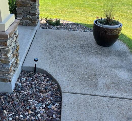 Walkway Leveling in Onalaska, WI - Before Photo