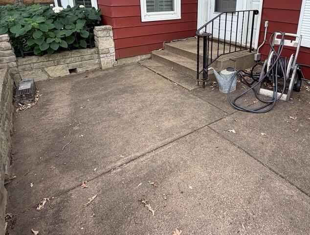 Front Patio Lifting in Minneapolis, MN - Before Photo