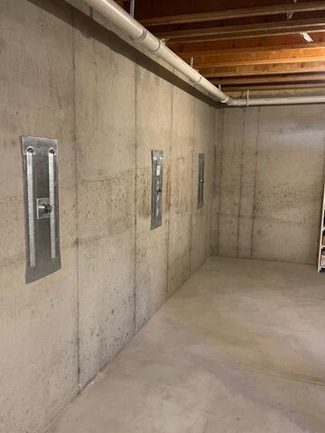 GeoLocks to Stabilize Cracked Foundation in Chippewa Falls, WI - After Photo
