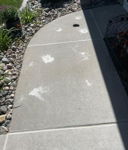Sinking Concrete Walkway Lifted in Grand Forks, ND - After Photo