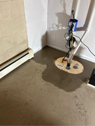 Heavy Rainfall Causes Damp Basement in Rochester, MN - After Photo
