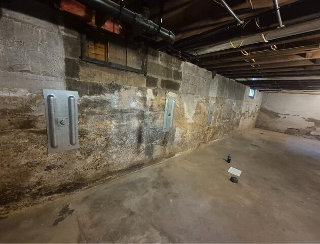 GeoLocks to Repair Failing Foundation Wall in River Falls, WI - After Photo
