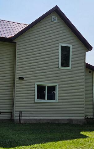 High Radon Levels Lowered in Lawler, IA - Before Photo