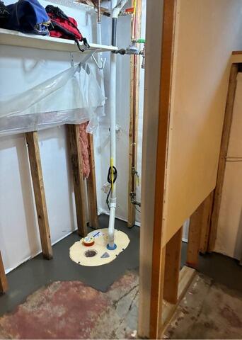 Waterproofing Leaky Basements in Minneapolis, MN - After Photo