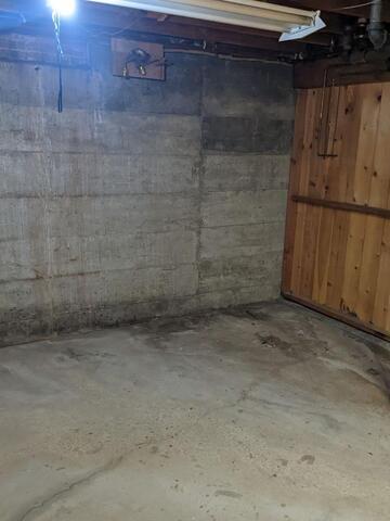 Basement Waterproofing Repair in Waukon, IA, - Before Photo