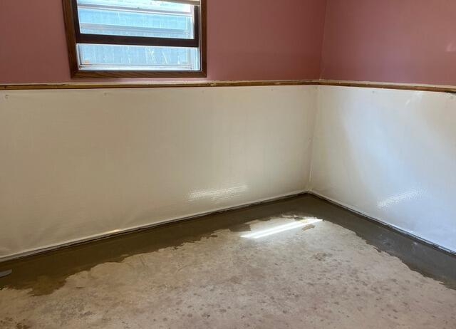 Wet Basement Repair in Eau Claire, WI - After Photo
