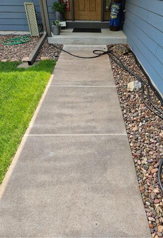 PolyLevel Concrete Raising in Eau Claire, WI - After Photo